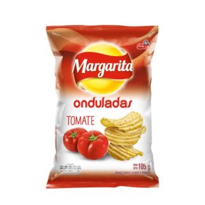 Papas Margarita Onduladas Tomate Familiar 105 Gr