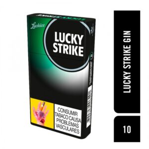 Cigarrillos Lucky Strike Sandia Medio x 10 Unidades